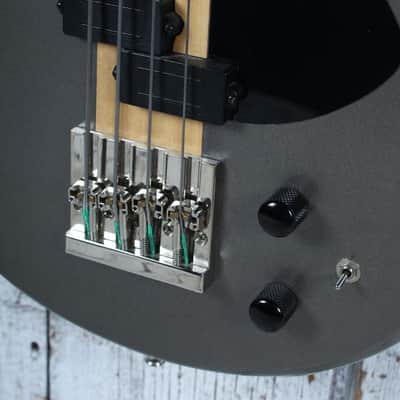 S. D. Curlee Vintage 4 String Electric Bass Guitar with Gig Bag image 5