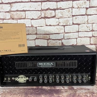 Mesa Boogie Triple Rectifier "Multi-Watt" 3-Channel 150-Watt Guitar Amp Head 2010 Blackout 110V+Transformer TI800-Bronson