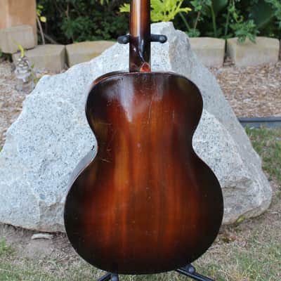Stunning Stunning RARE Vintage 1930s/40s Lark Junior Acoustic Archtop Guitar Regal Kay Harmony NICE! image 2