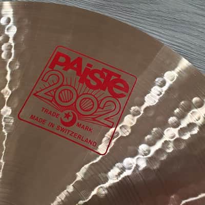 Paiste 20" 2002 Crash Cymbal (Near Mint!) image 5