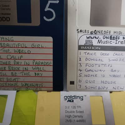 Midi Song Diskettes - Retro Midi Songs Files Floppy Disk - Large Collection image 12