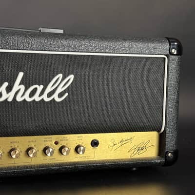 Marshall JCM Slash Signature 2555SL 2-Channel 100-Watt Guitar Amp Head 1996 - 1997 Black image 5