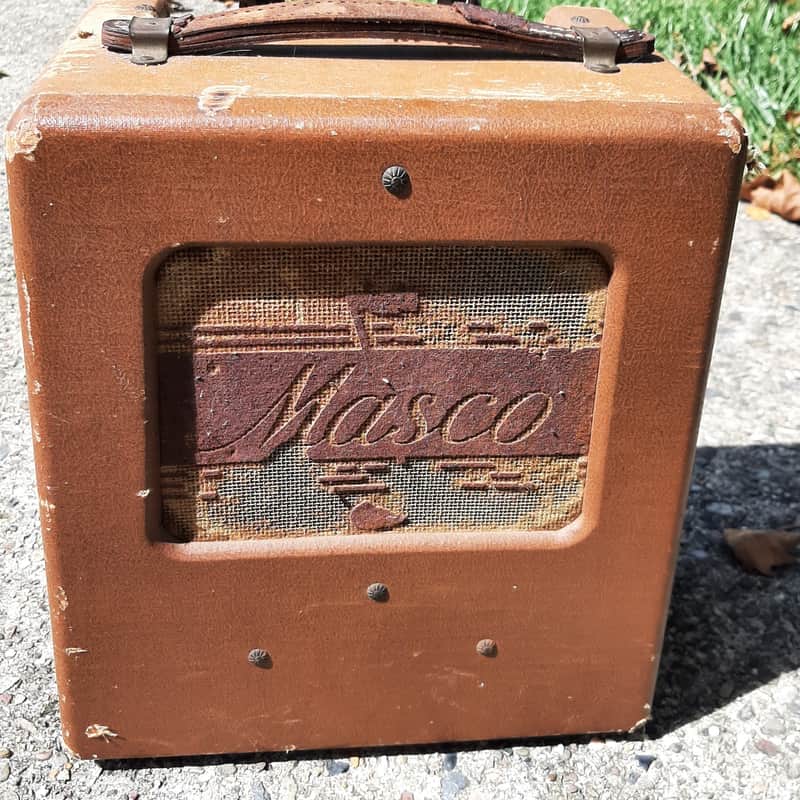 Masco MU-5 Guitar Amp, 1958, 1-6" Oxford Speaker, Serviced image 1