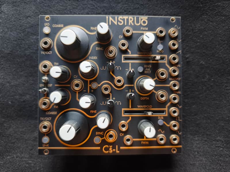 Instruo Cs-L Eurorack Synthesizer Module 2016 - Present - Black image 1