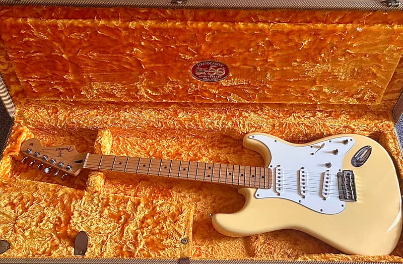 Fender Stratocaster 2020 - Butter Cream Yellow image 1
