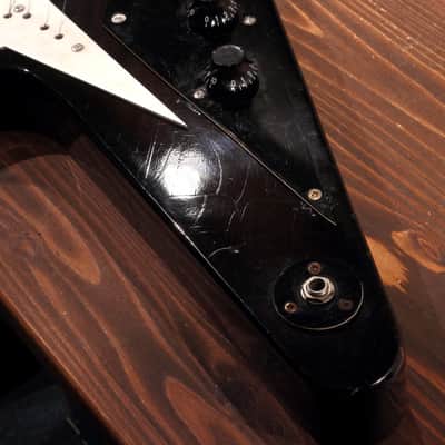 1980s - 90s Flying V - One of a Kind - Black Burst - Nitro finish