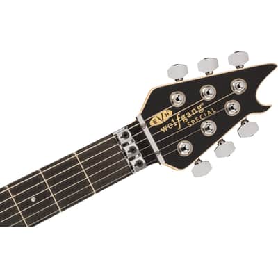 EVH Wolfgang Special Striped Series - Red Black and White image 6