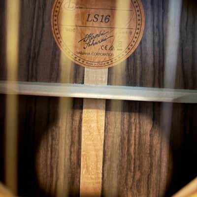 Yamaha LS16 Acoustic Guitar image 9