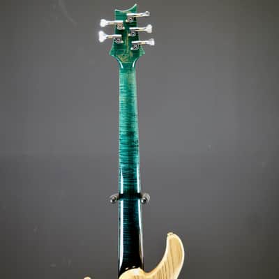 PRS Private Stock Gary Grainger 5 String Bass Teal Burst image 13
