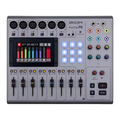 Zoom PodTrak P8 Podcast Recorder image 1