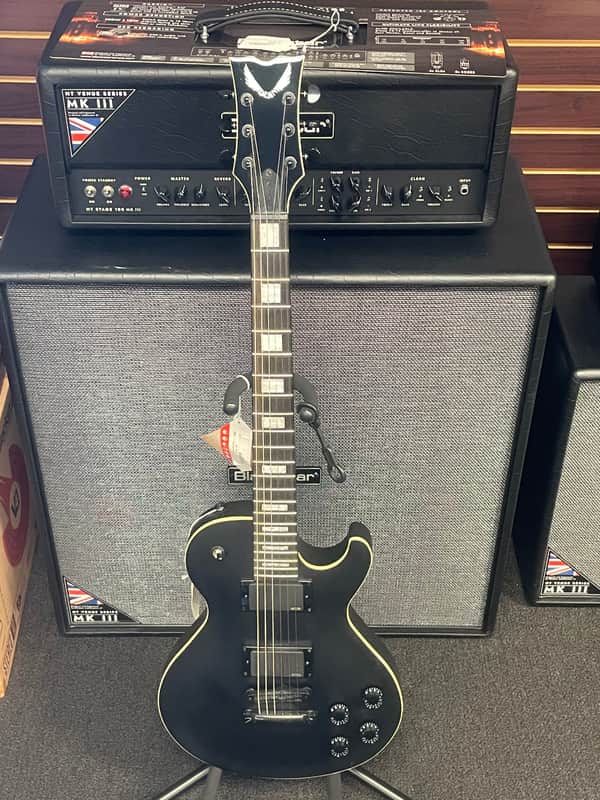 Dean Thoroughbred Stealth 2010s - Satin Stealth Black image 1
