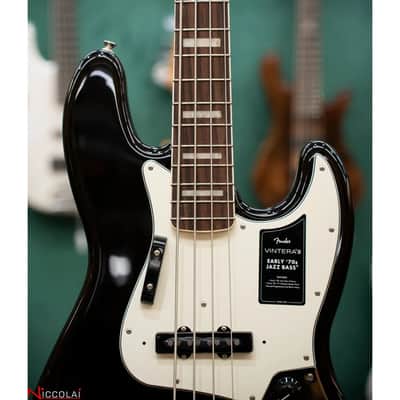 FENDER Vintera III Early '70s Jazz Bass Rosewood Fingerboard, Black image 8