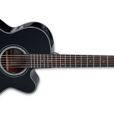 Takamine GN30CE-BLK Acoustic Electric Guitar in Black Finish image 2