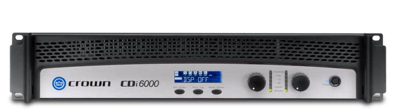 Crown Audio CDi 6000 Two Channel 2100W Power Amplifier image 1
