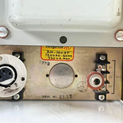 Vintage Western Electric Cetec Langevin AM100 Amplifier image 15