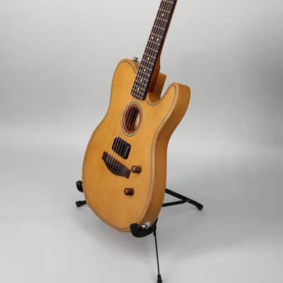 Fender Acoustasonic Standard Telecaster Aged Natural image 9