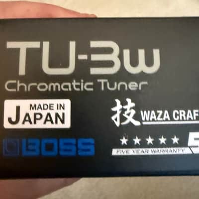 Boss TU-3W Chromatic Tuner Waza Craft 2016 - Present - Black image 5