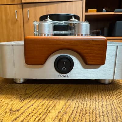 Qinpu A-6000 MKII Hybrid Tube Integrated Amp Wood Faceplate image 2