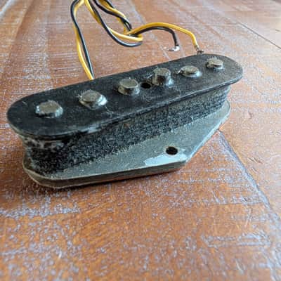 Fender Telecaster Bridge Pickup Gray Bottom Vintage Late 1969 Excellent 6.09K image 5