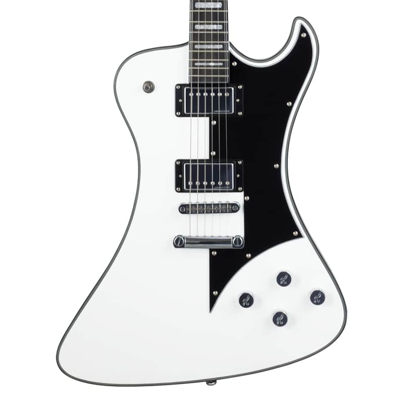 Hagstrom Fantomen Single Cut Electric Guitar - White Gloss - Open Box image 1