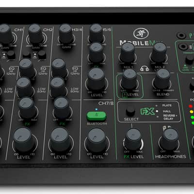 Mackie MobileMix USB-Battery Powered Phone/Tablet Live Sound/Streaming Mixer+Mic image 14