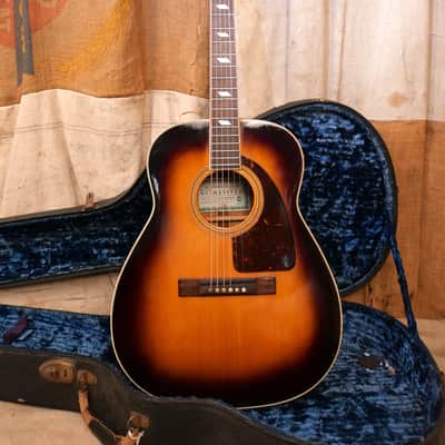 Epiphone FT-75  Seventy Five 1944 Sunburst Jumbo Flat-Top image 1