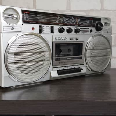 SHARP GF-5757 Rare Vintage Serviced Japan Cassette Deck Boombox Warranty image 12