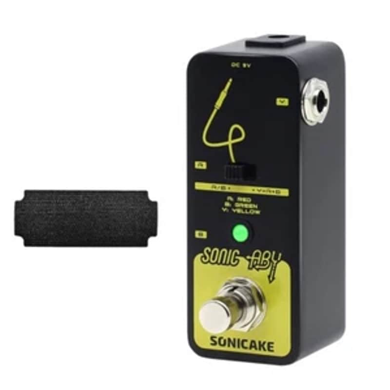 New SONICAKE Sonic ABY True Byapss Guitar Effects Pedals +1 pcs Hook and Loop tape image 1