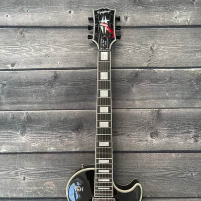 Epiphone Adam Jones Signature '79 Les Paul Custom Antique Silverburst w/ Hardshell Case image 6