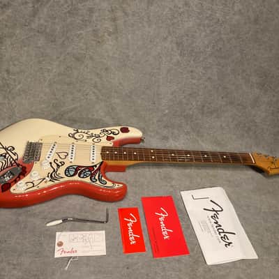 Fender Jimi Hendrix Artist Series Signature Monterey Stratocaster 2017 - 2018 - Monterey Graphic image 8