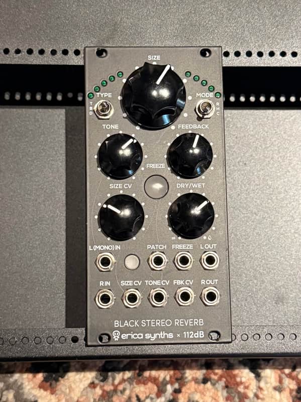 Erica Synths Black Stereo Reverb