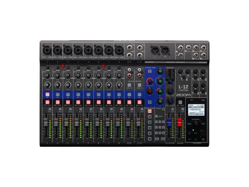 Zoom LiveTrak L-12 12-Channel Digital Mixer and Recorder image 1