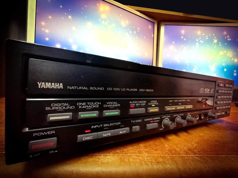 YAMAHA CDV-1200K 🌈RaRe🌈 Vintage Laserdisc Player image 1