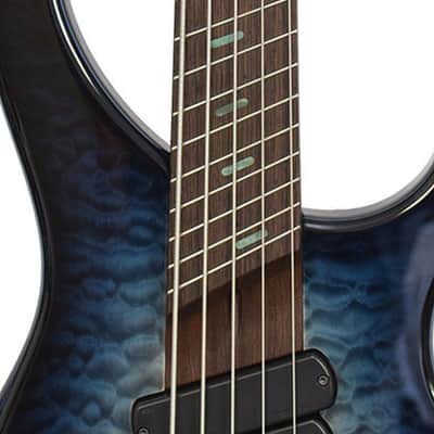 Dingwall Custom ABZ 5 Natural to Blue Burst QM image 7