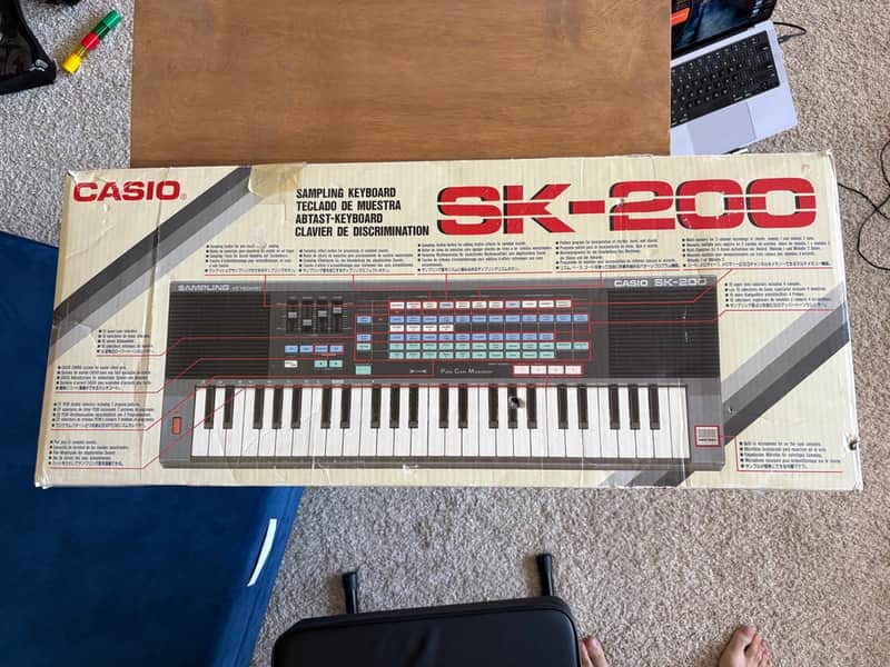 Casio SK-200 49-Key Sampling Keyboard | Reverb