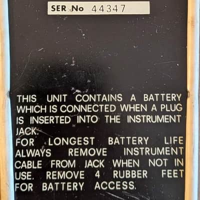Vox V846 Wah-Wah early 70s made in Italy - ICAR trash can image 11