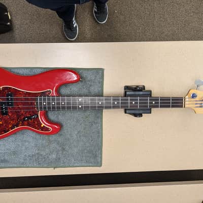 Fender Precision Bass with Rosewood Fretboard 1965 Fiesta Red image 1