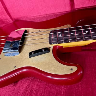 Fender Precision Bass, Journeyman Relic New Custom Shop 1959 - Aged Dakota Red image 14