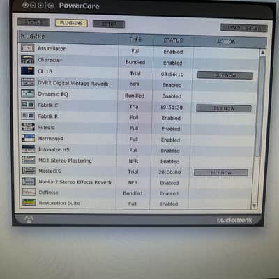 TC Electronic Powercore X8 incl. VSS3, Virus and many more + original box image 8