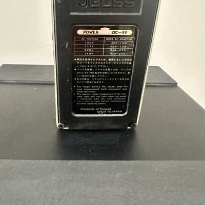 Boss GE-6 Graphic Equalizer (Black Label) 1977 - 1981 - Cream image 6