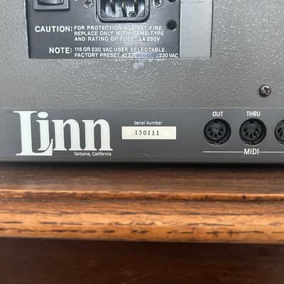 Linn 9000 Integrated Digital Drums / Midi Keyboard Recorder 1984-1986 - Dark Grey image 11