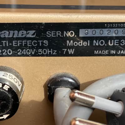 Ibanez UE-305 1980's Compressor/Limiter - Analog Delay - Stereo Chorus image 3
