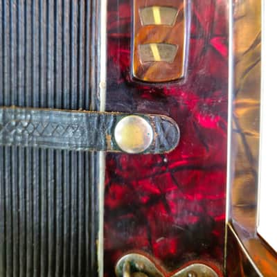 Buttstadt Piano Accordion Germany 1930s-1940s, Professionally Restored + Original Case image 19