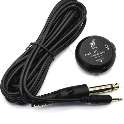 Acoustic Guitar Pickup, Piezo Contact Microphone Transducer for Ukulele, Violin, Mandolin, Kalimba image 9