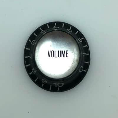 Top Hat Reflector Volume Knob - Black/Silver image 2