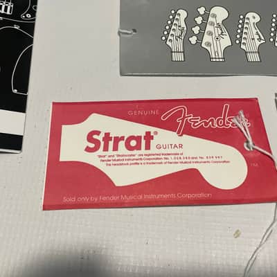2000's Fender Stratocaster Guitar Warranty Brochures, Bumper Stickers, Case Candy, etc. image 3