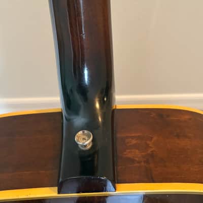 Gibson DOVE 1969 - Natural Top (rare brown maple sides and back) image 10