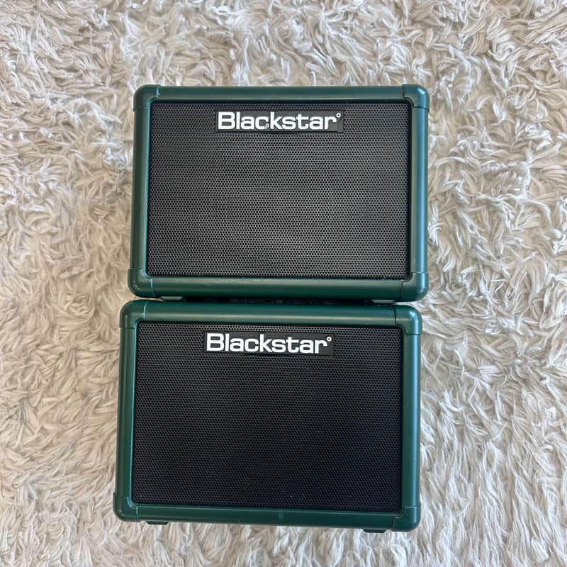 Blackstar Fly 3 Limited Edition 3-Watt Mini Guitar Combo/Cabinet Stereo Pack 2017 - 2020 - Green