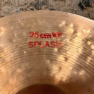 RARE Istanbul Pre Split AGOP MEHMET PAPER THIN SPLASH 10” 242 g SUPER CLEAN! Actually Splashes image 6