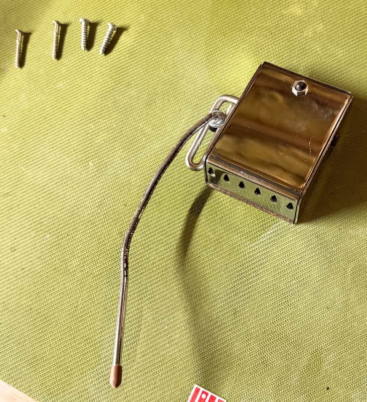 Vintage RARE 60's National/Valco/Supro Whammy Trem Electric Guitar Tailpiece Luthier Parts image 1